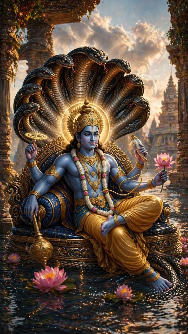 Chakra-gadaadharah